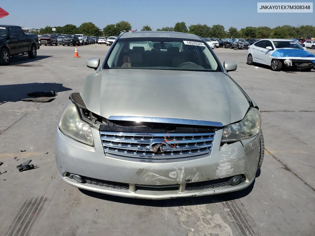 2007 Infiniti M35 Base VIN: JNKAY01EX7M308348 Lot: 74533524