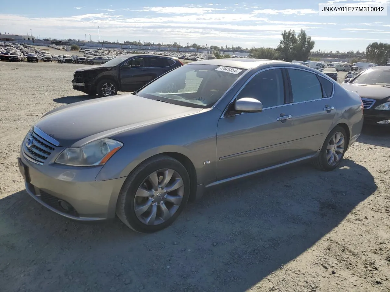 2007 Infiniti M35 Base VIN: JNKAY01E77M310042 Lot: 74540854