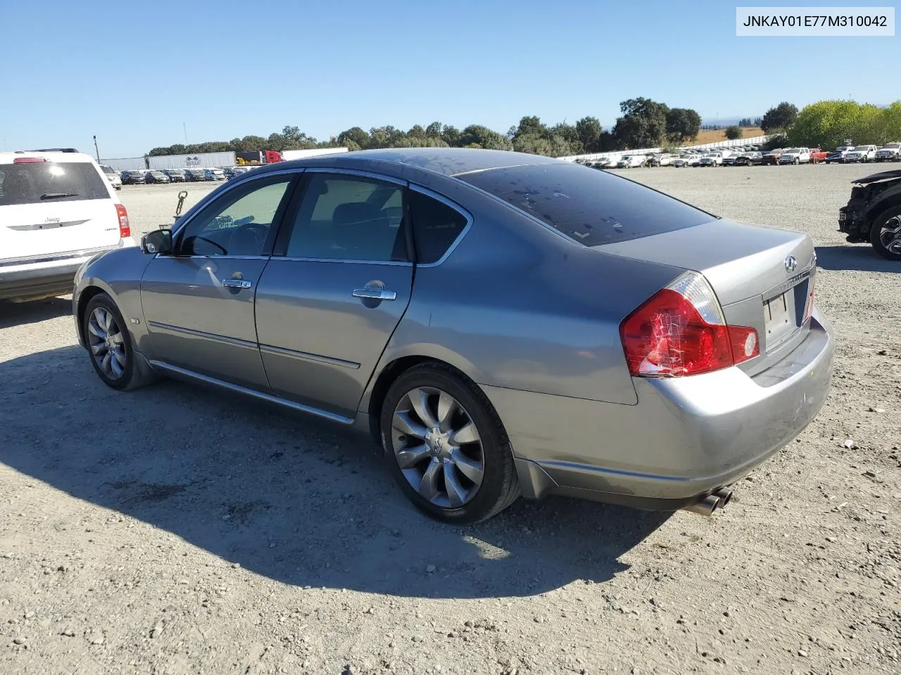 2007 Infiniti M35 Base VIN: JNKAY01E77M310042 Lot: 74540854