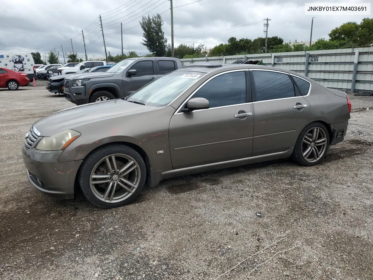 2007 Infiniti M45 Base VIN: JNKBY01EX7M403691 Lot: 74678434