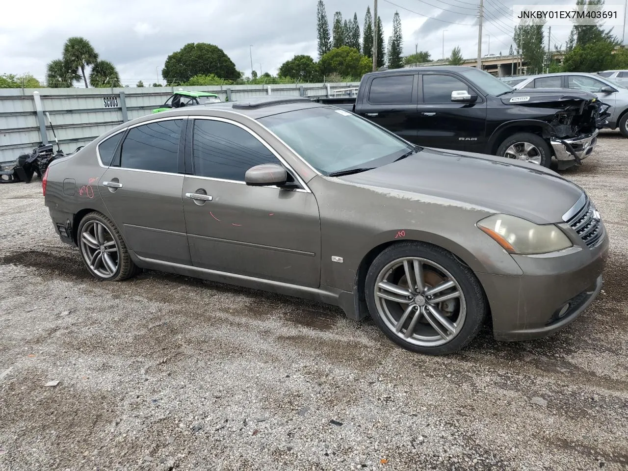 2007 Infiniti M45 Base VIN: JNKBY01EX7M403691 Lot: 74678434