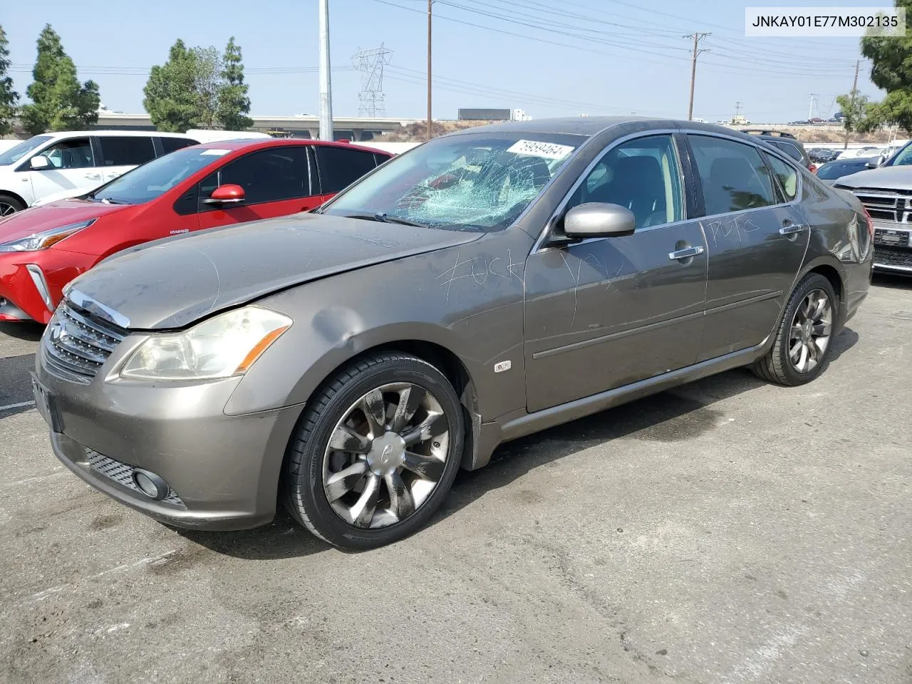 2007 Infiniti M35 Base VIN: JNKAY01E77M302135 Lot: 75959464