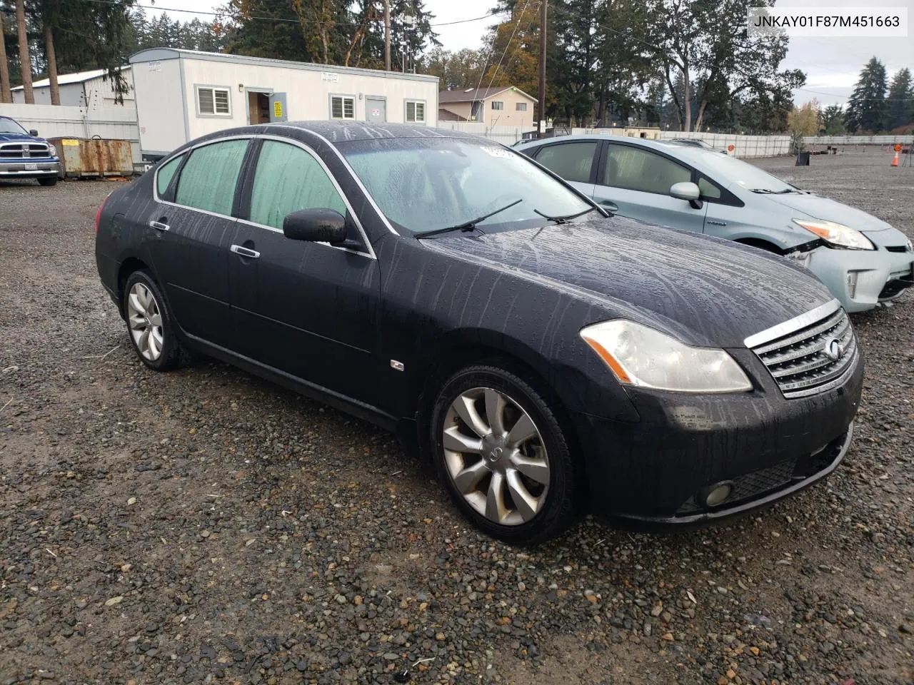 2007 Infiniti M35 Base VIN: JNKAY01F87M451663 Lot: 76757394