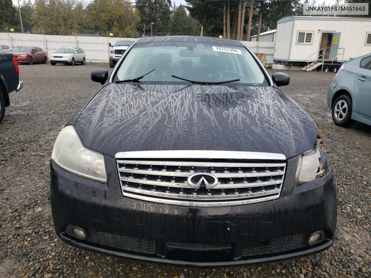 2007 Infiniti M35 Base VIN: JNKAY01F87M451663 Lot: 76757394