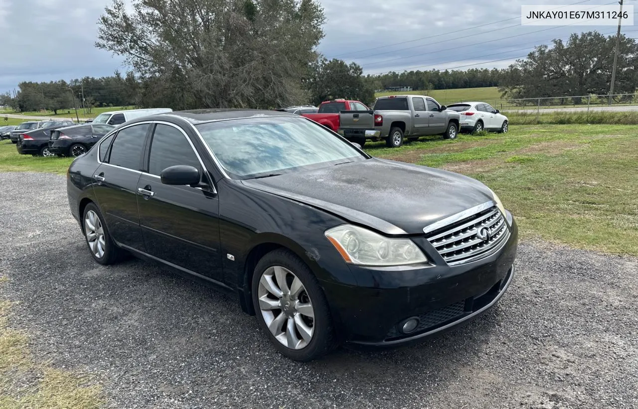 2007 Infiniti M35 Base VIN: JNKAY01E67M311246 Lot: 76803384