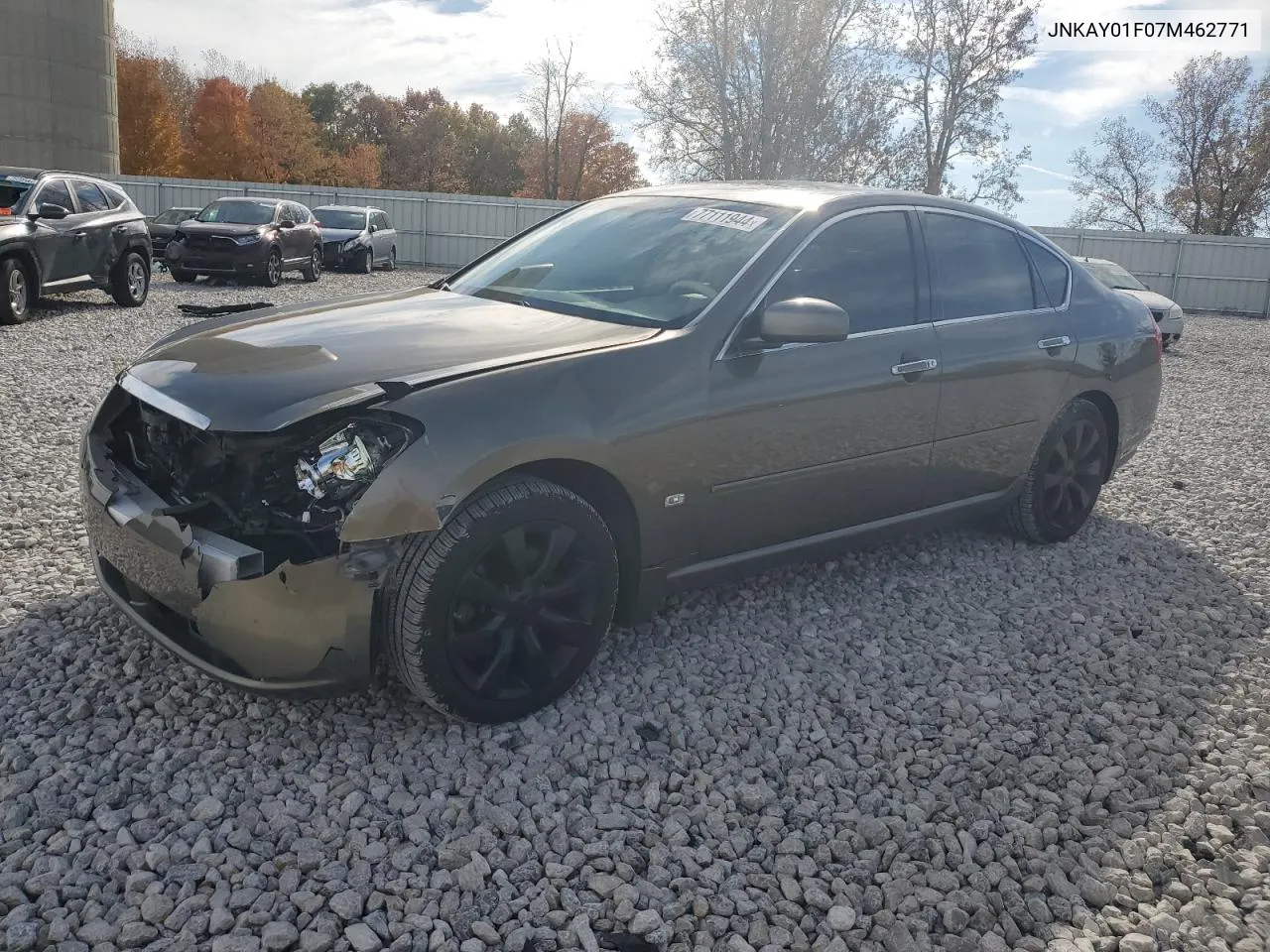 2007 Infiniti M35 Base VIN: JNKAY01F07M462771 Lot: 77111944