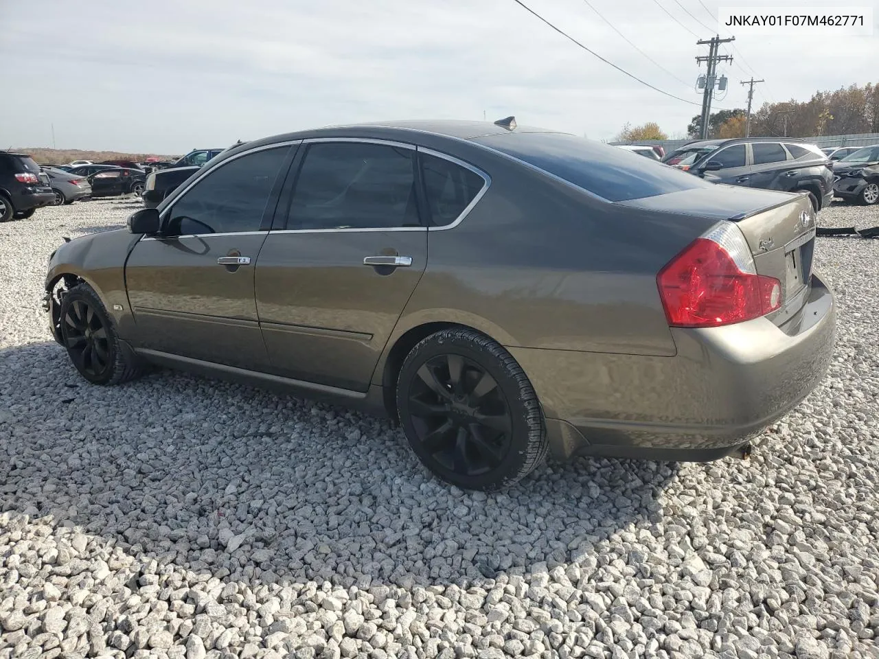 2007 Infiniti M35 Base VIN: JNKAY01F07M462771 Lot: 77111944