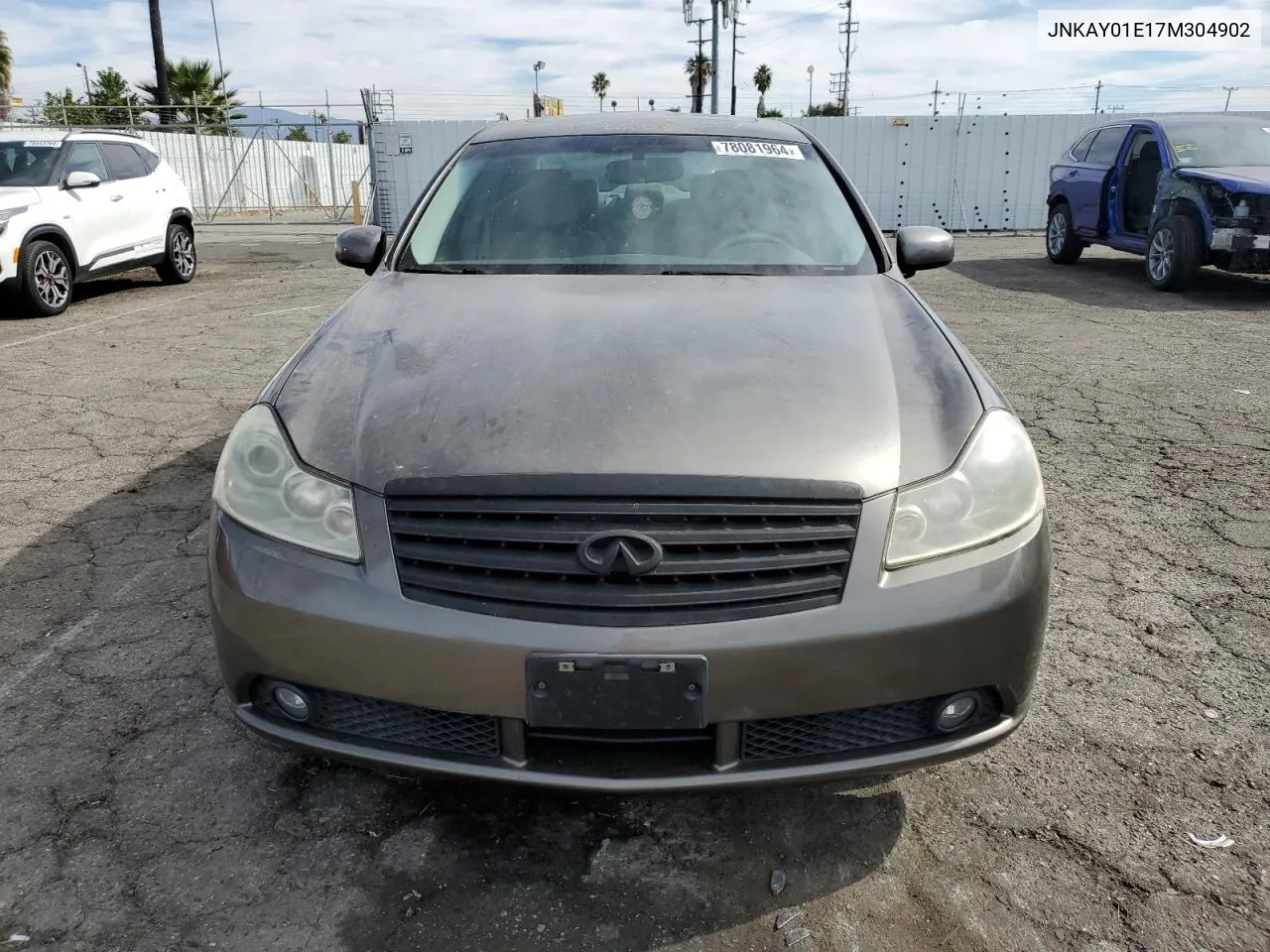 2007 Infiniti M35 Base VIN: JNKAY01E17M304902 Lot: 78081964