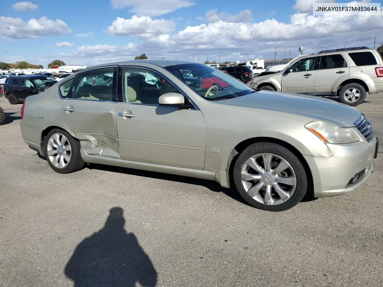 2007 Infiniti M35 Base VIN: JNKAY01F37M453644 Lot: 79576284