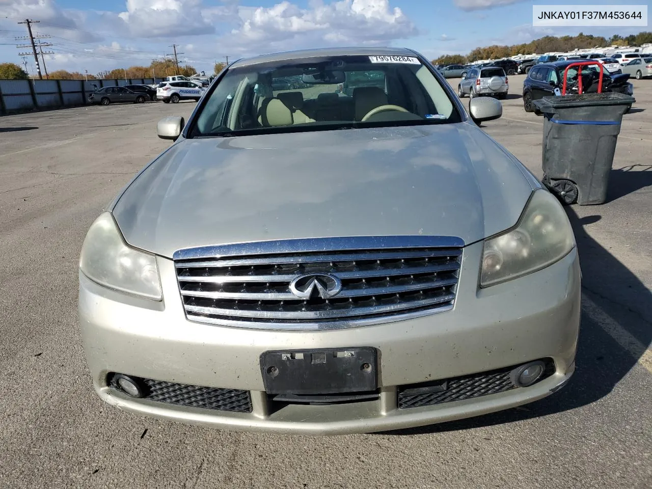 2007 Infiniti M35 Base VIN: JNKAY01F37M453644 Lot: 79576284