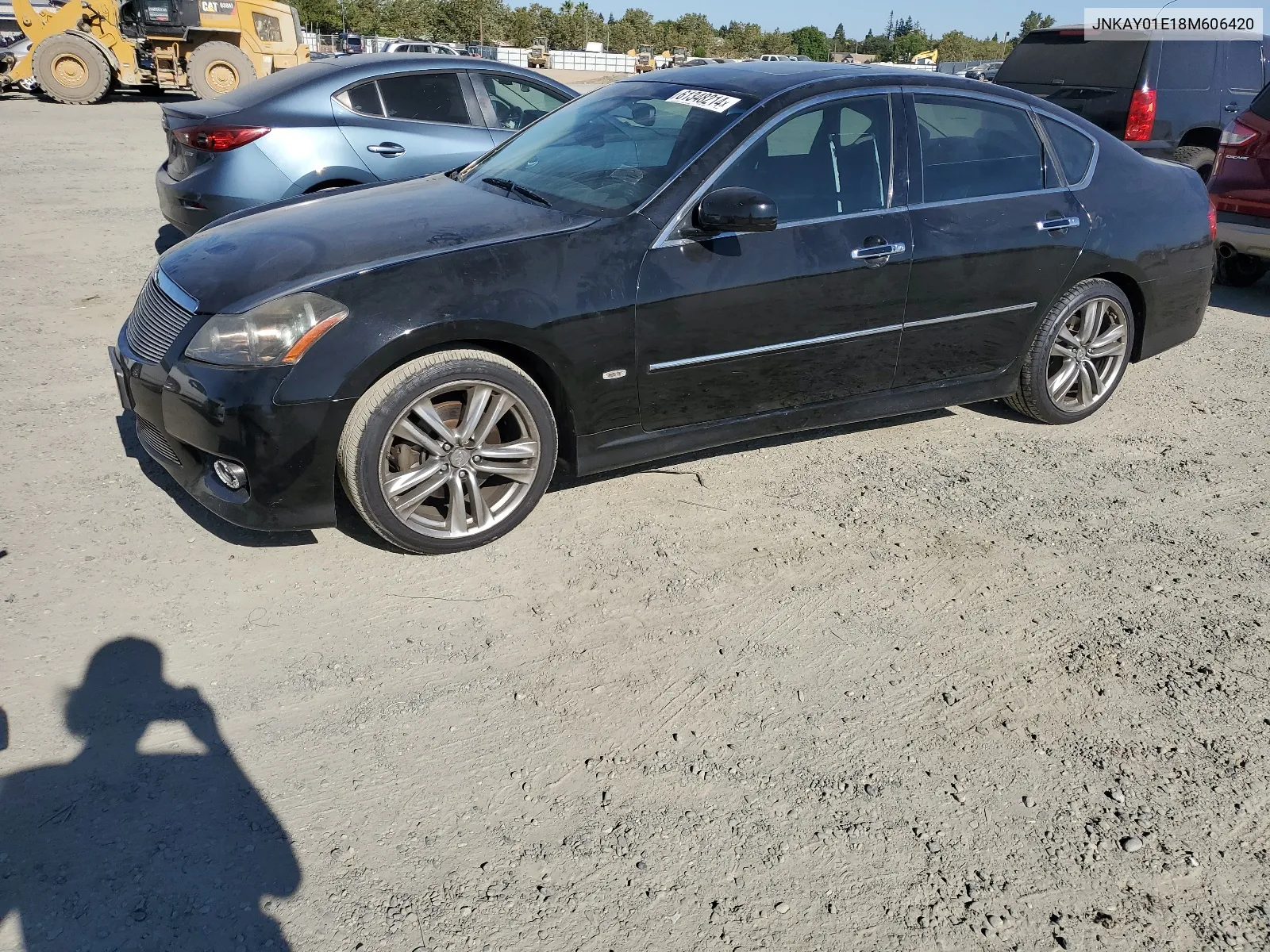 2008 Infiniti M35 Base VIN: JNKAY01E18M606420 Lot: 61348214