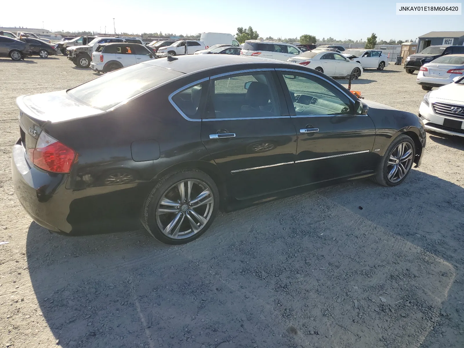 2008 Infiniti M35 Base VIN: JNKAY01E18M606420 Lot: 61348214