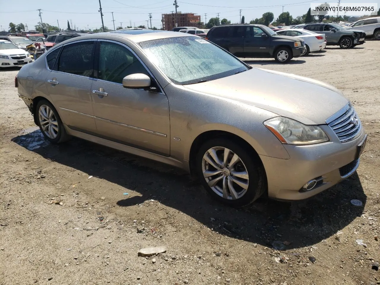 2008 Infiniti M35 Base VIN: JNKAY01E48M607965 Lot: 64260504