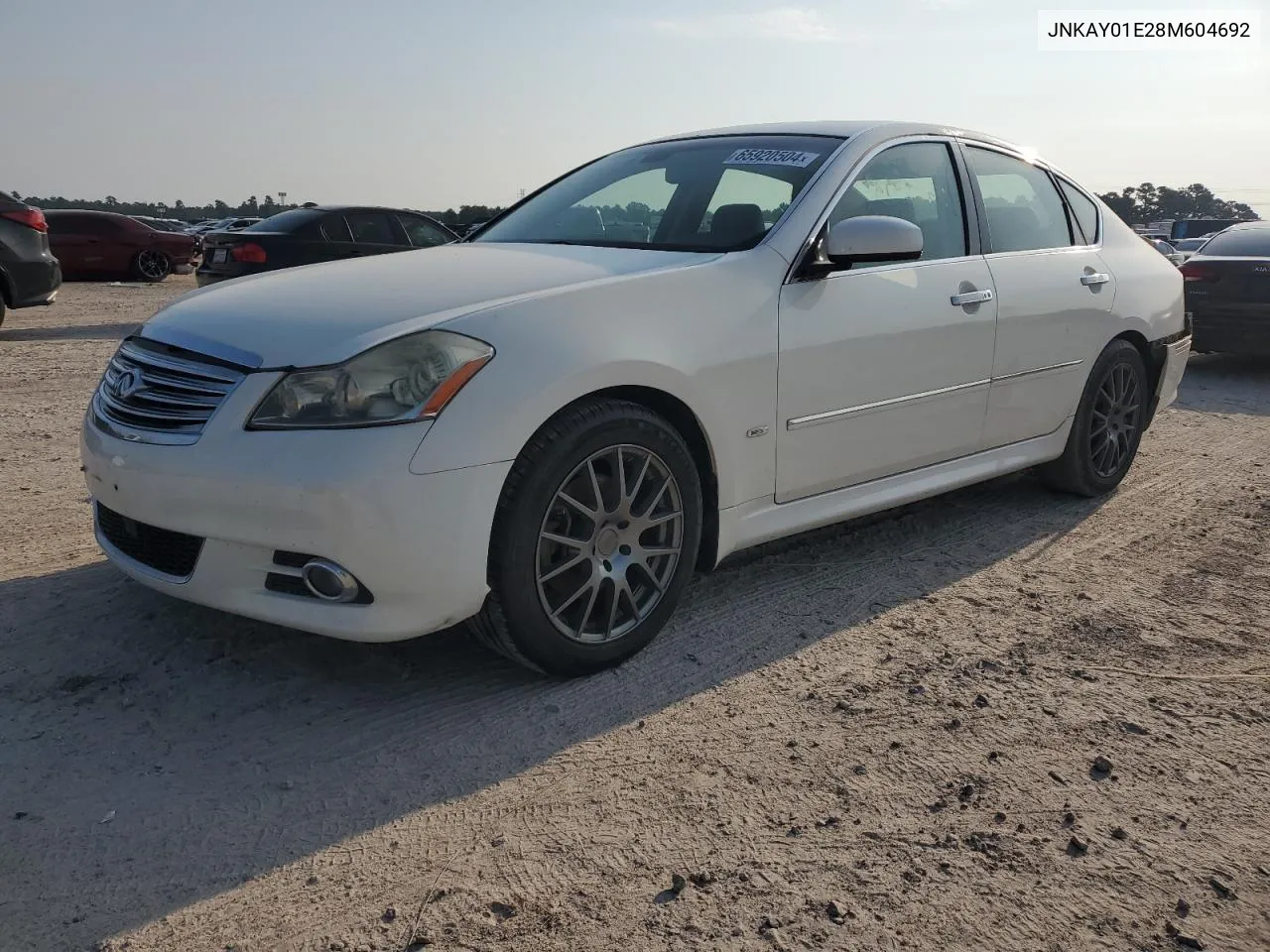 2008 Infiniti M35 Base VIN: JNKAY01E28M604692 Lot: 65920504