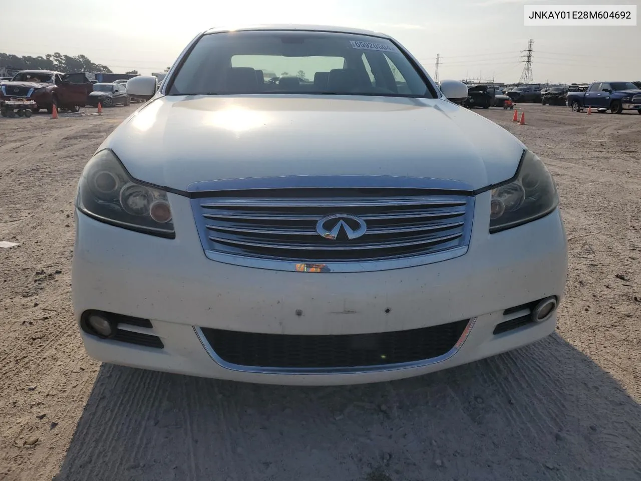 2008 Infiniti M35 Base VIN: JNKAY01E28M604692 Lot: 65920504