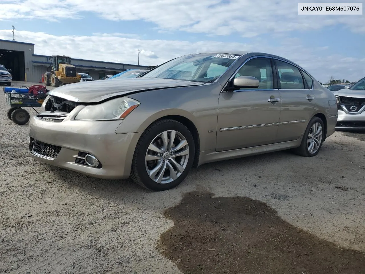 2008 Infiniti M35 Base VIN: JNKAY01E68M607076 Lot: 70035584