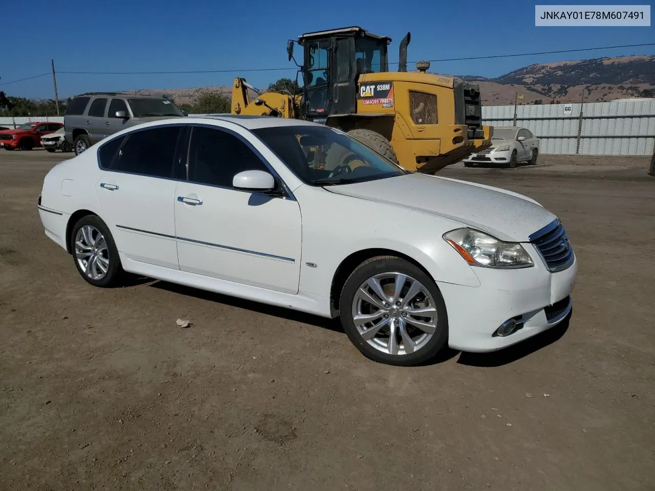 2008 Infiniti M35 Base VIN: JNKAY01E78M607491 Lot: 70801594