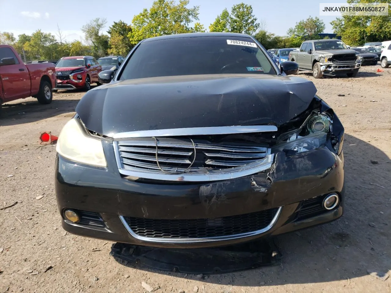 2008 Infiniti M35 Base VIN: JNKAY01F88M650827 Lot: 70824244