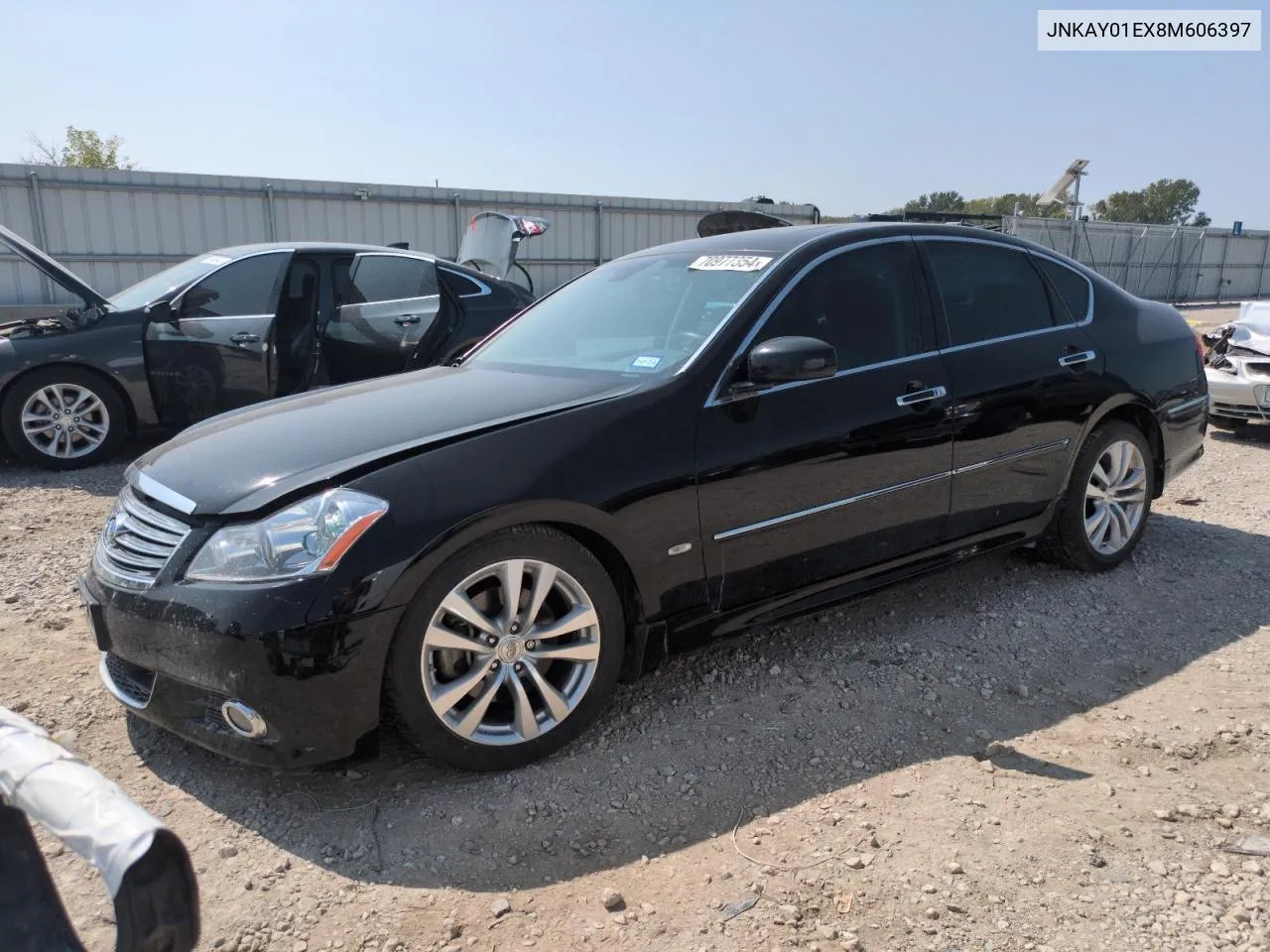 2008 Infiniti M35 Base VIN: JNKAY01EX8M606397 Lot: 70977354