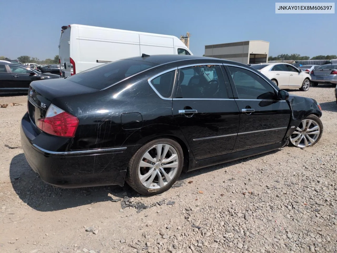 2008 Infiniti M35 Base VIN: JNKAY01EX8M606397 Lot: 70977354