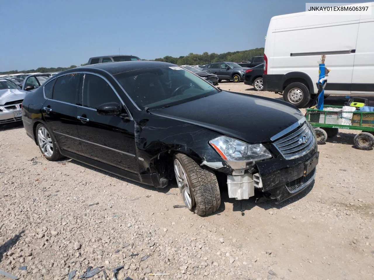 2008 Infiniti M35 Base VIN: JNKAY01EX8M606397 Lot: 70977354