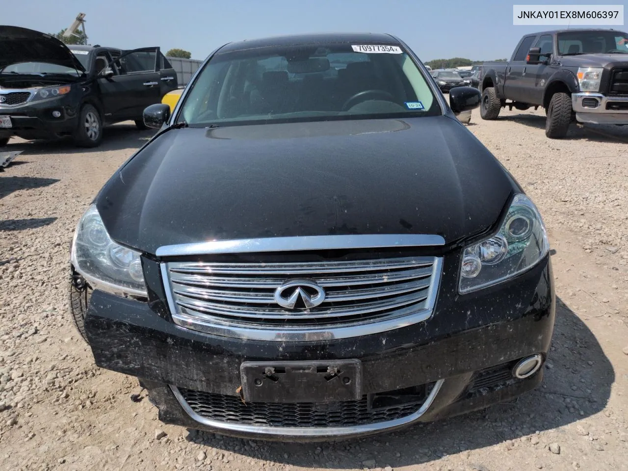 2008 Infiniti M35 Base VIN: JNKAY01EX8M606397 Lot: 70977354