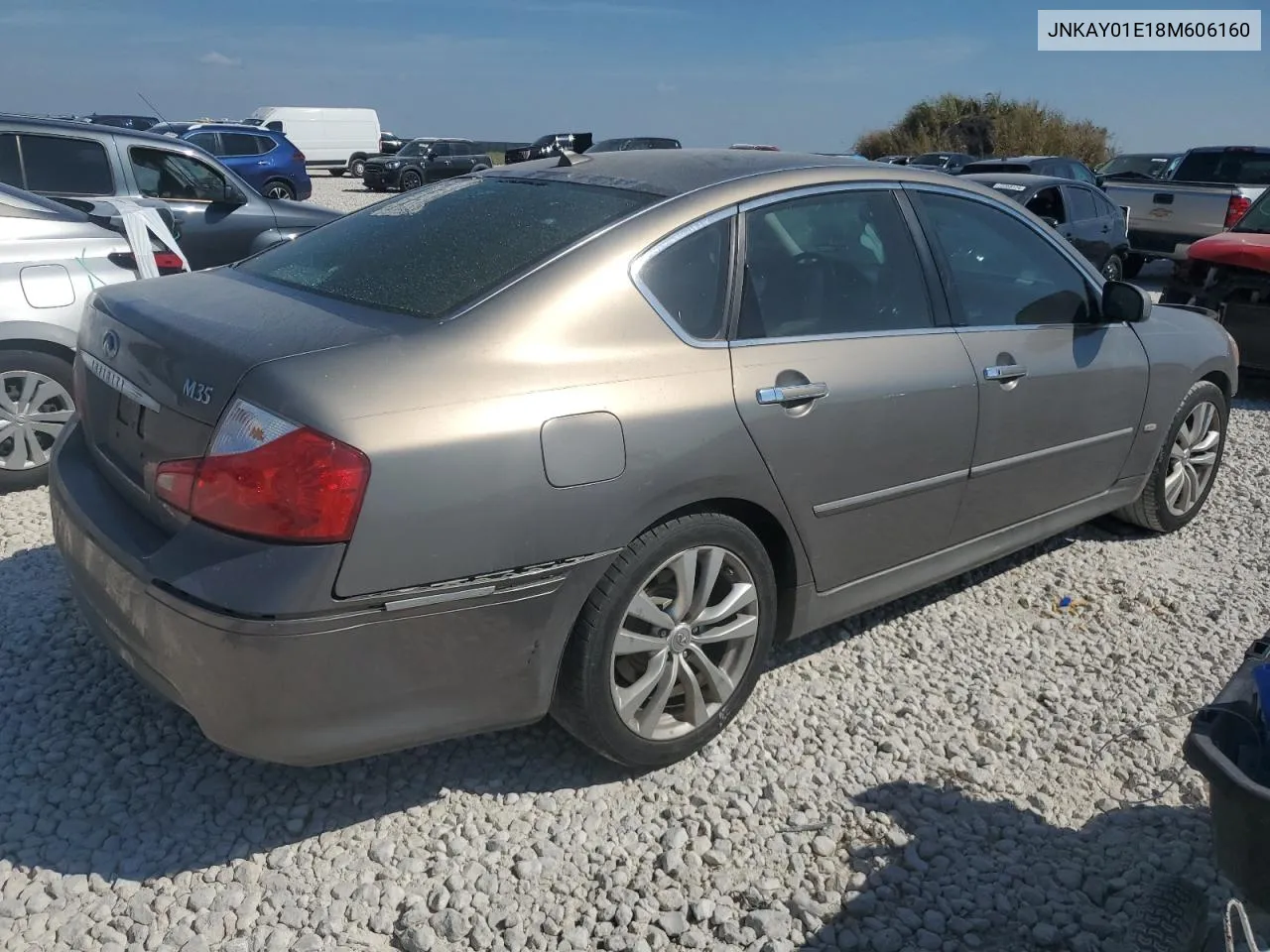 2008 Infiniti M35 Base VIN: JNKAY01E18M606160 Lot: 72232754