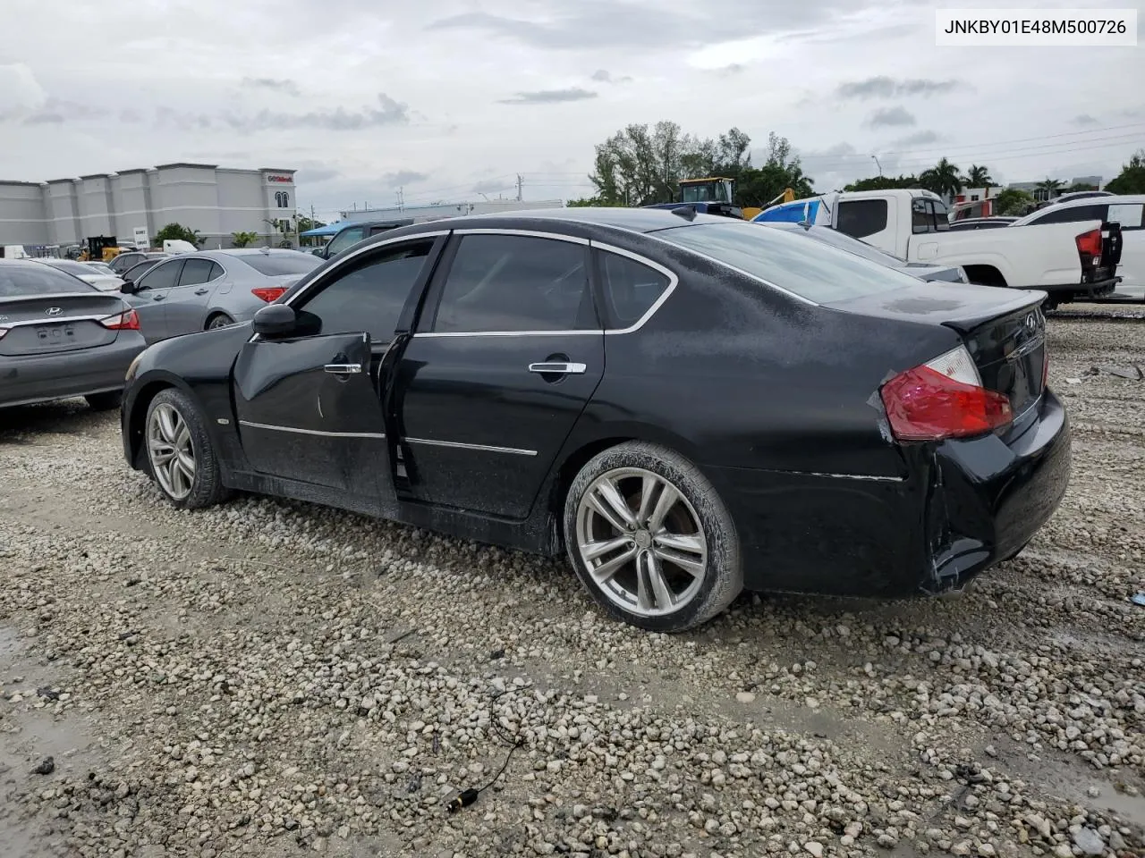 2008 Infiniti M45 Base VIN: JNKBY01E48M500726 Lot: 73521974