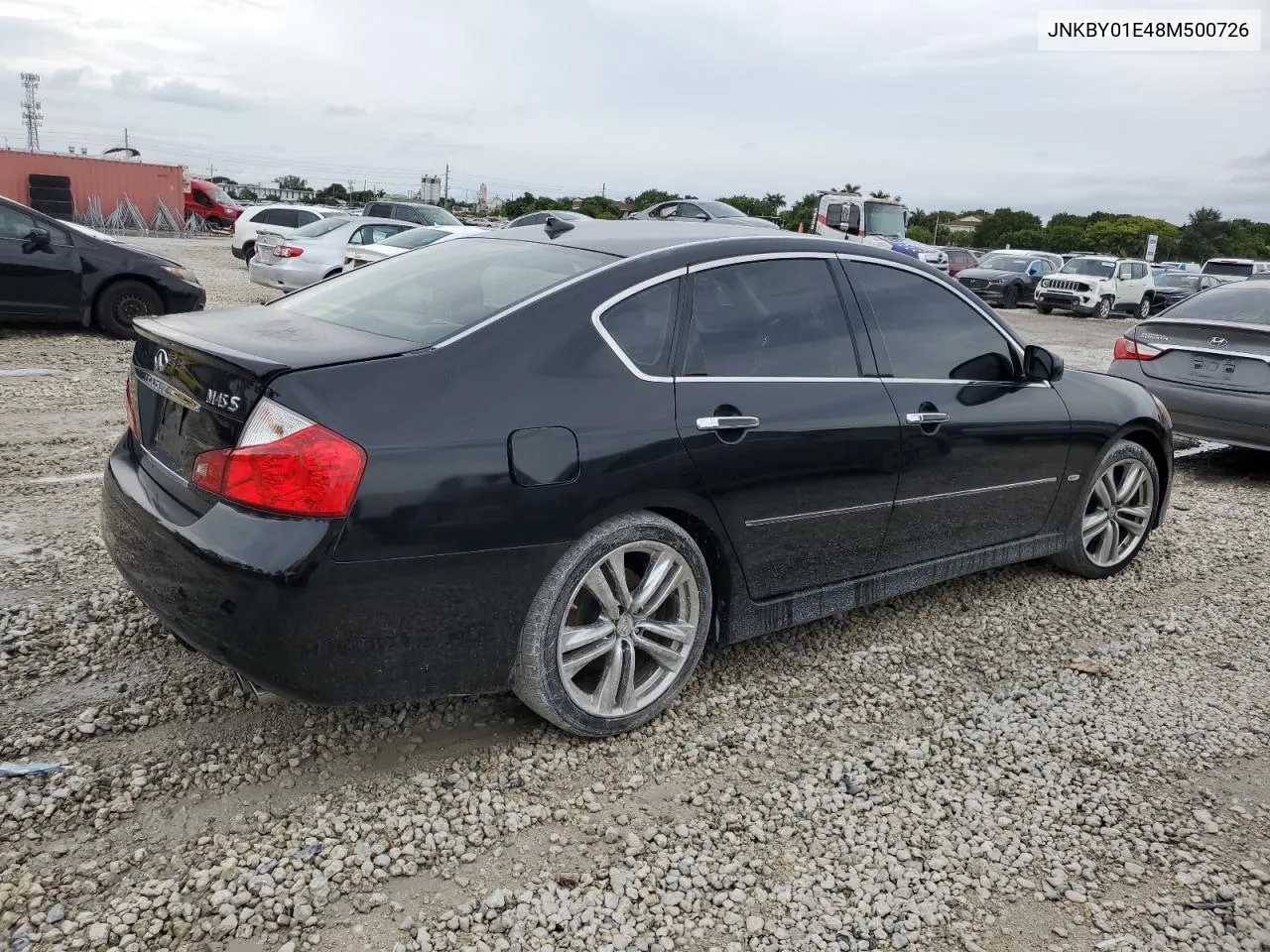 2008 Infiniti M45 Base VIN: JNKBY01E48M500726 Lot: 73521974