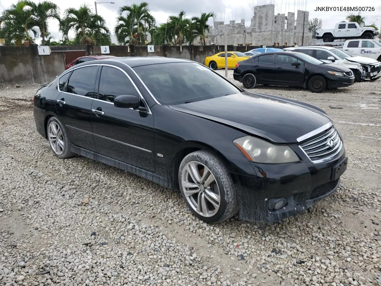 2008 Infiniti M45 Base VIN: JNKBY01E48M500726 Lot: 73521974