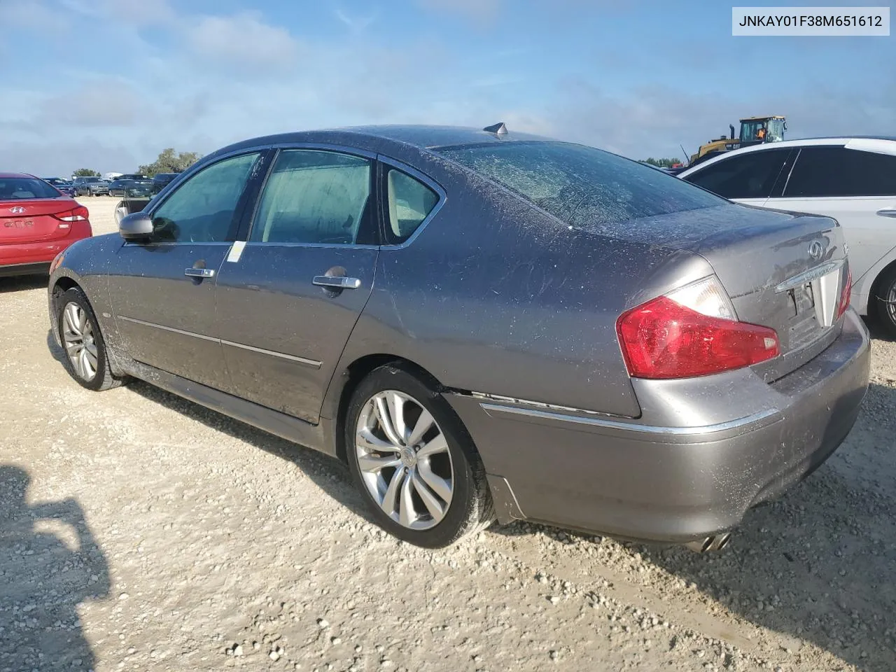 2008 Infiniti M35 Base VIN: JNKAY01F38M651612 Lot: 74362064