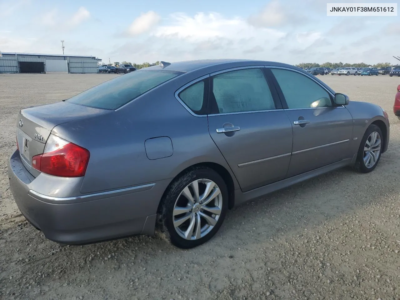 2008 Infiniti M35 Base VIN: JNKAY01F38M651612 Lot: 74362064