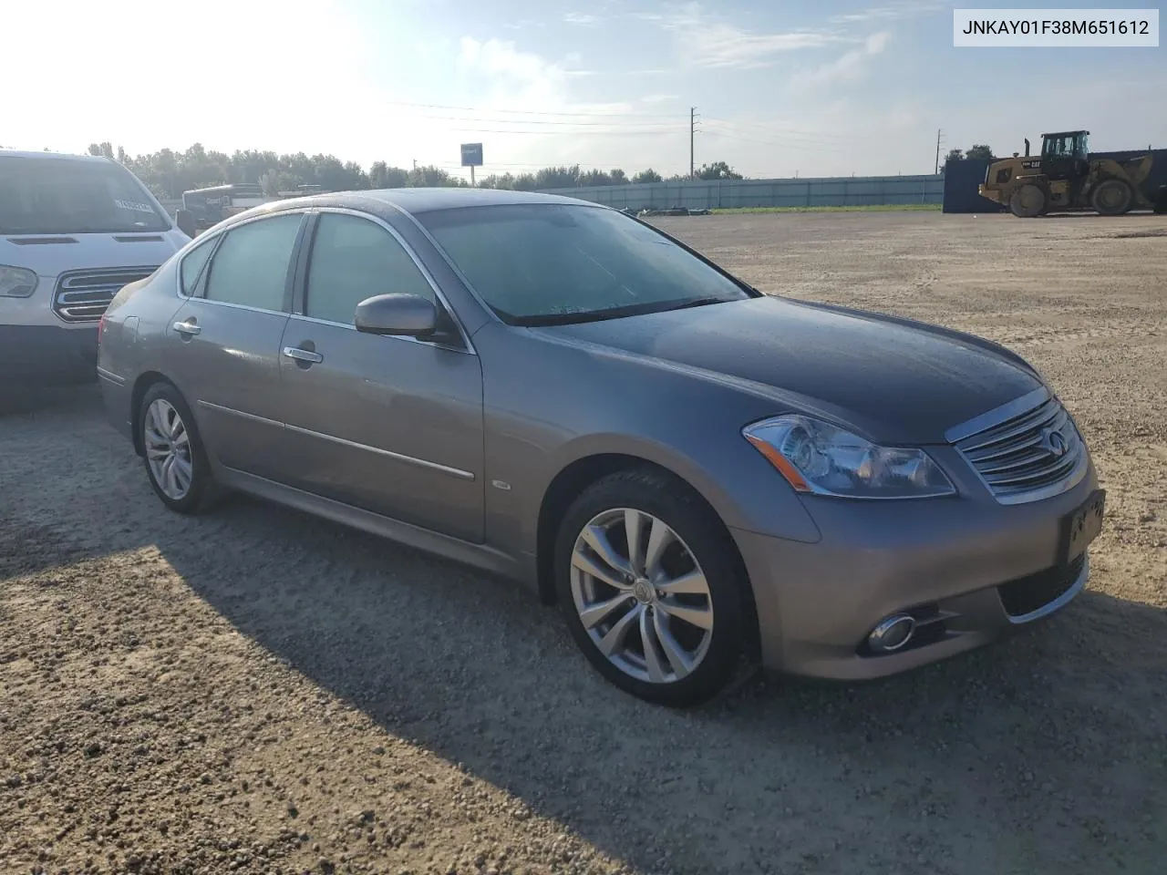 2008 Infiniti M35 Base VIN: JNKAY01F38M651612 Lot: 74362064