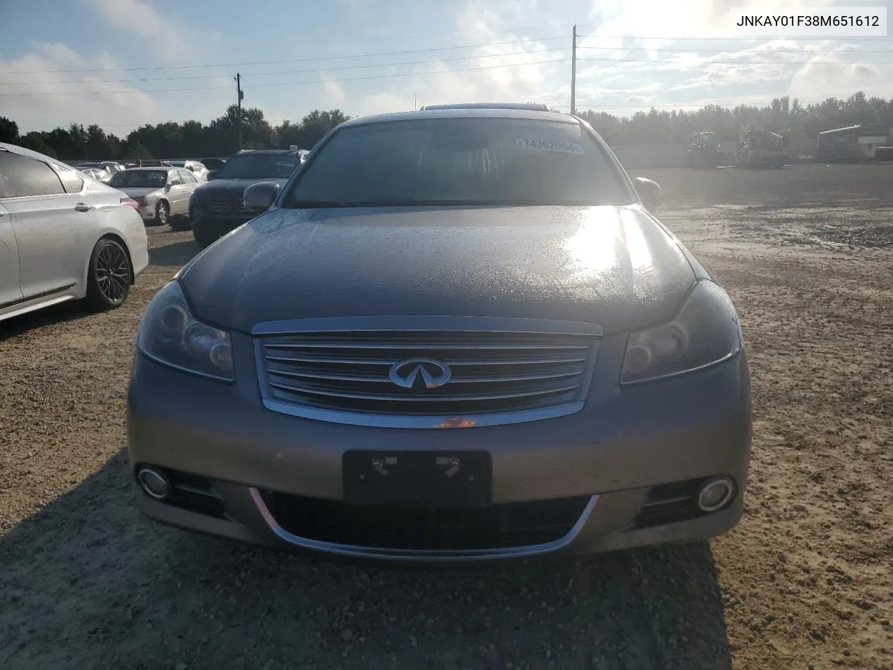 2008 Infiniti M35 Base VIN: JNKAY01F38M651612 Lot: 74362064