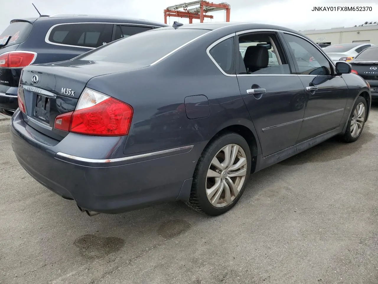 2008 Infiniti M35 Base VIN: JNKAY01FX8M652370 Lot: 74552604