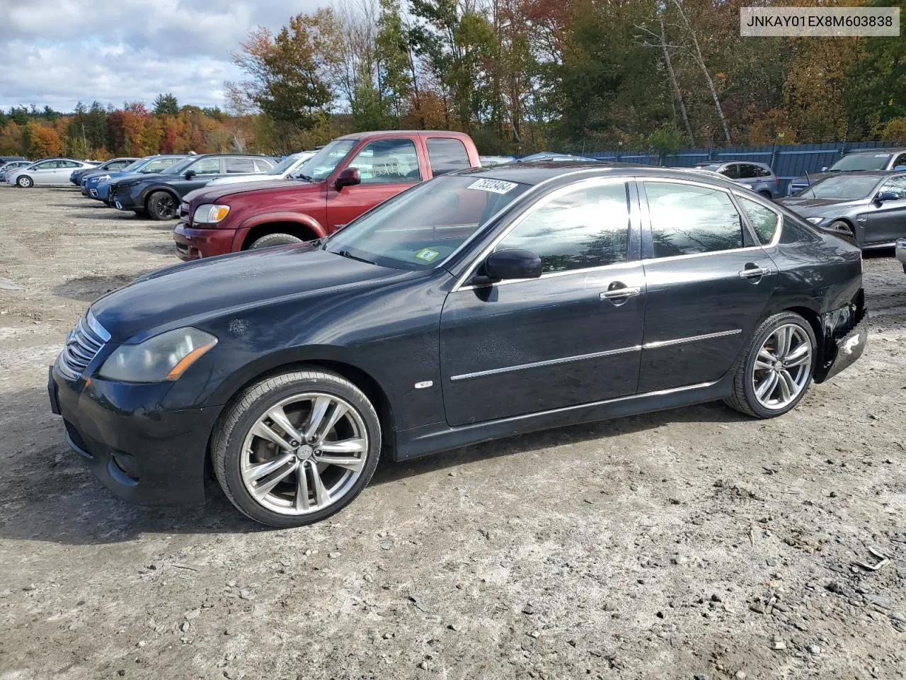 2008 Infiniti M35 Base VIN: JNKAY01EX8M603838 Lot: 75323464