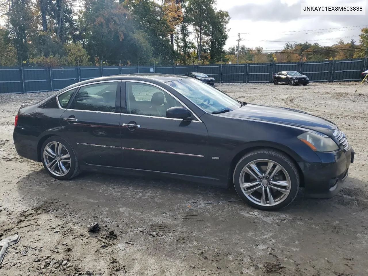 2008 Infiniti M35 Base VIN: JNKAY01EX8M603838 Lot: 75323464