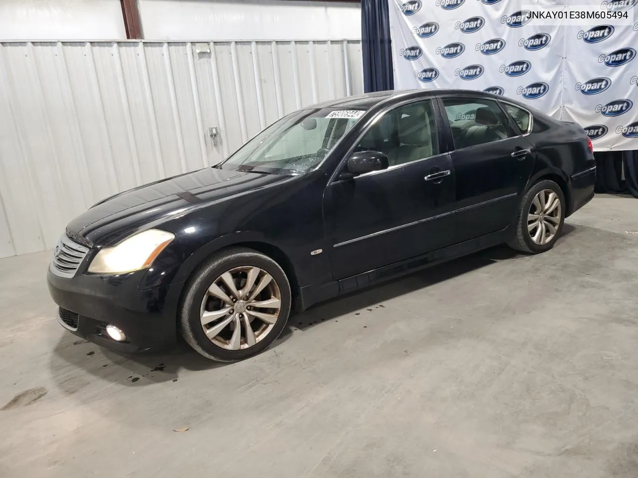 2008 Infiniti M35 Base VIN: JNKAY01E38M605494 Lot: 75906944