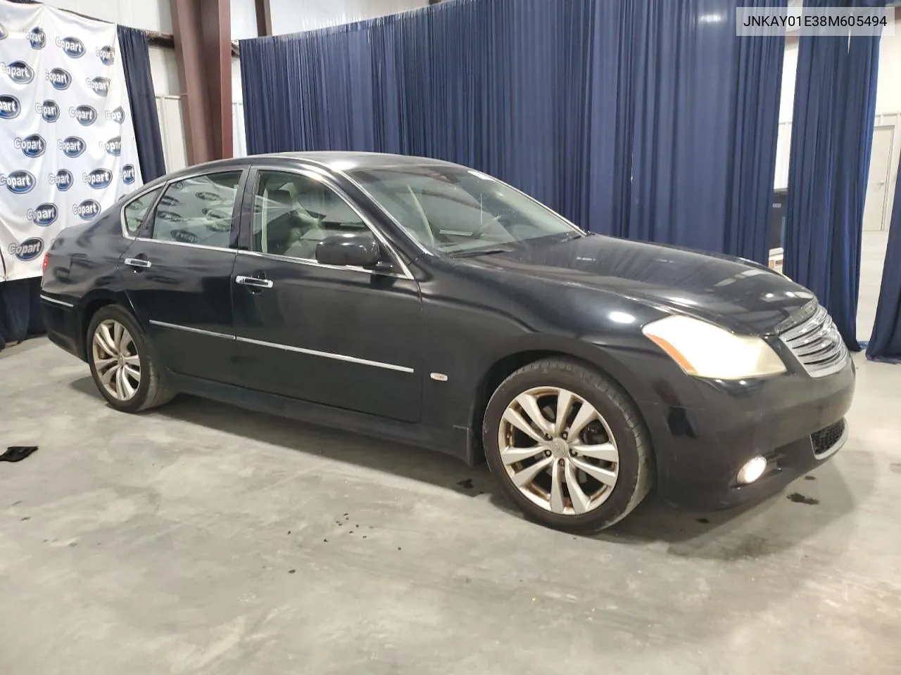 2008 Infiniti M35 Base VIN: JNKAY01E38M605494 Lot: 75906944