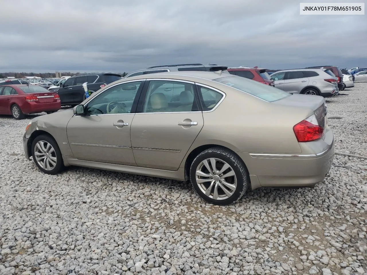 2008 Infiniti M35 Base VIN: JNKAY01F78M651905 Lot: 77350384