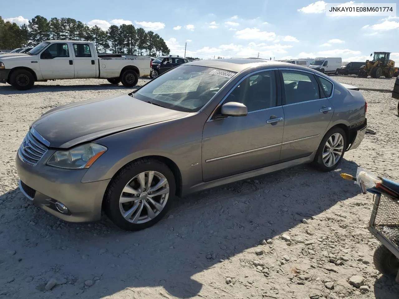 2008 Infiniti M35 Base VIN: JNKAY01E08M601774 Lot: 77585634