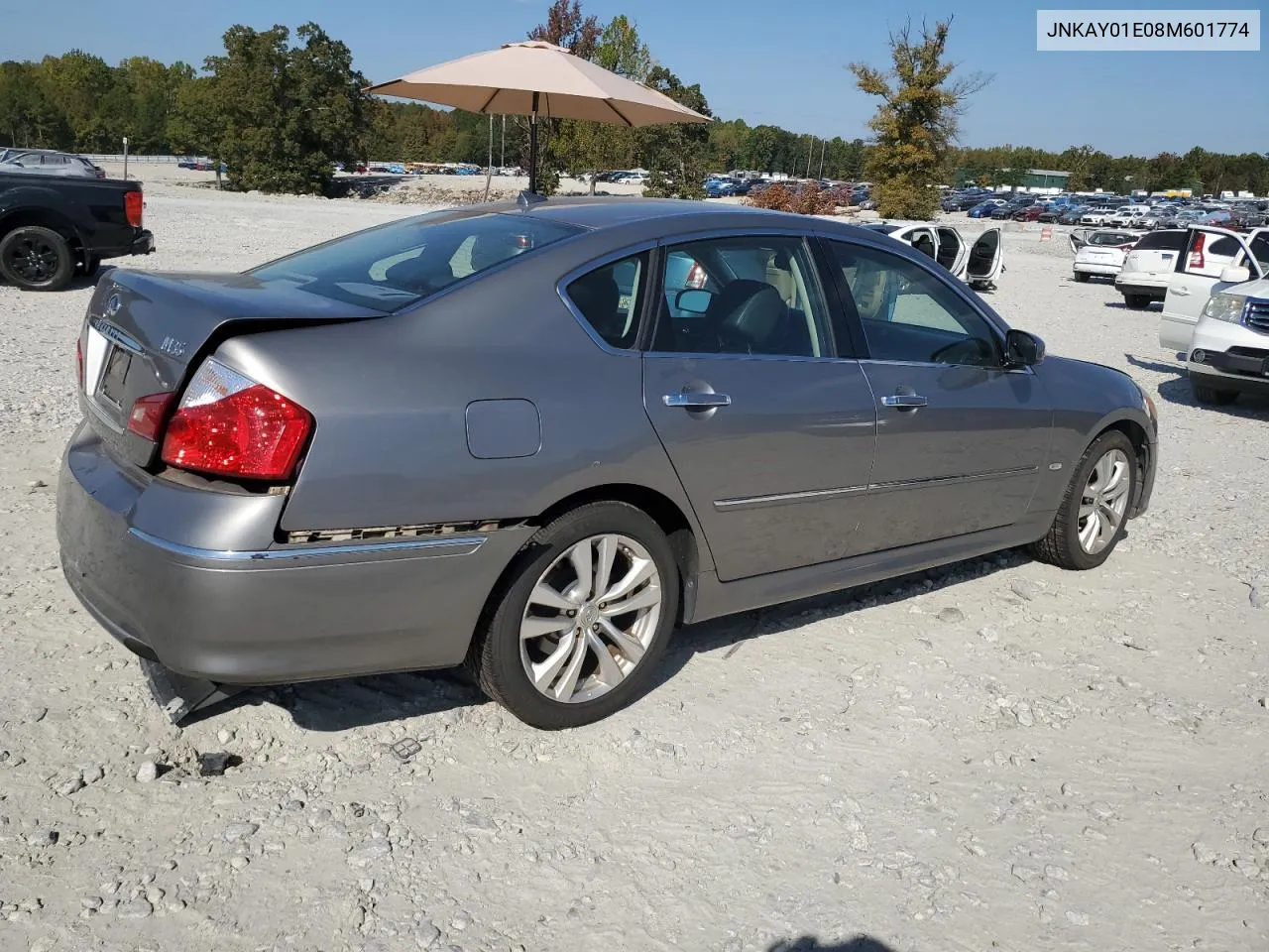 2008 Infiniti M35 Base VIN: JNKAY01E08M601774 Lot: 77585634