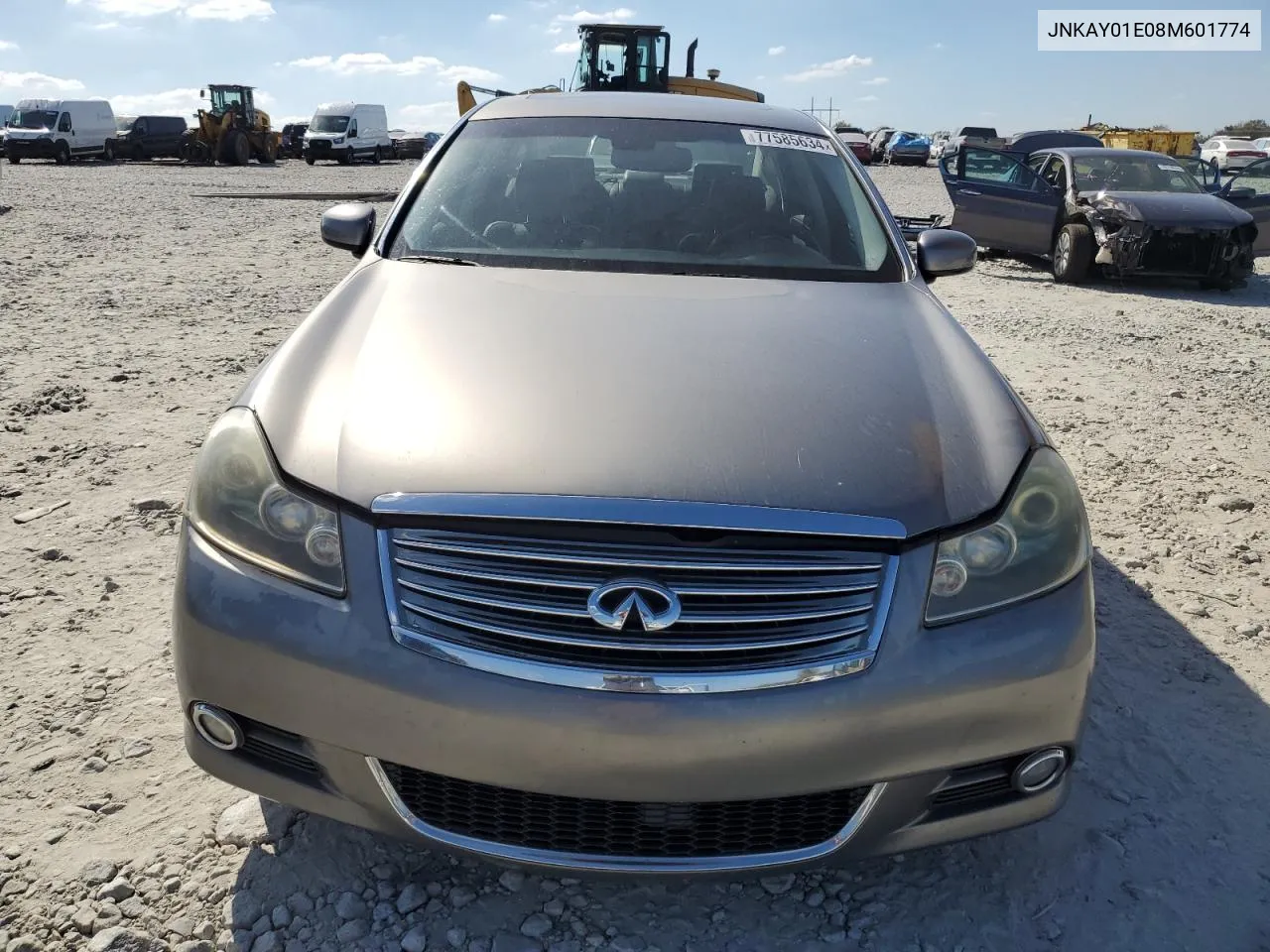 2008 Infiniti M35 Base VIN: JNKAY01E08M601774 Lot: 77585634