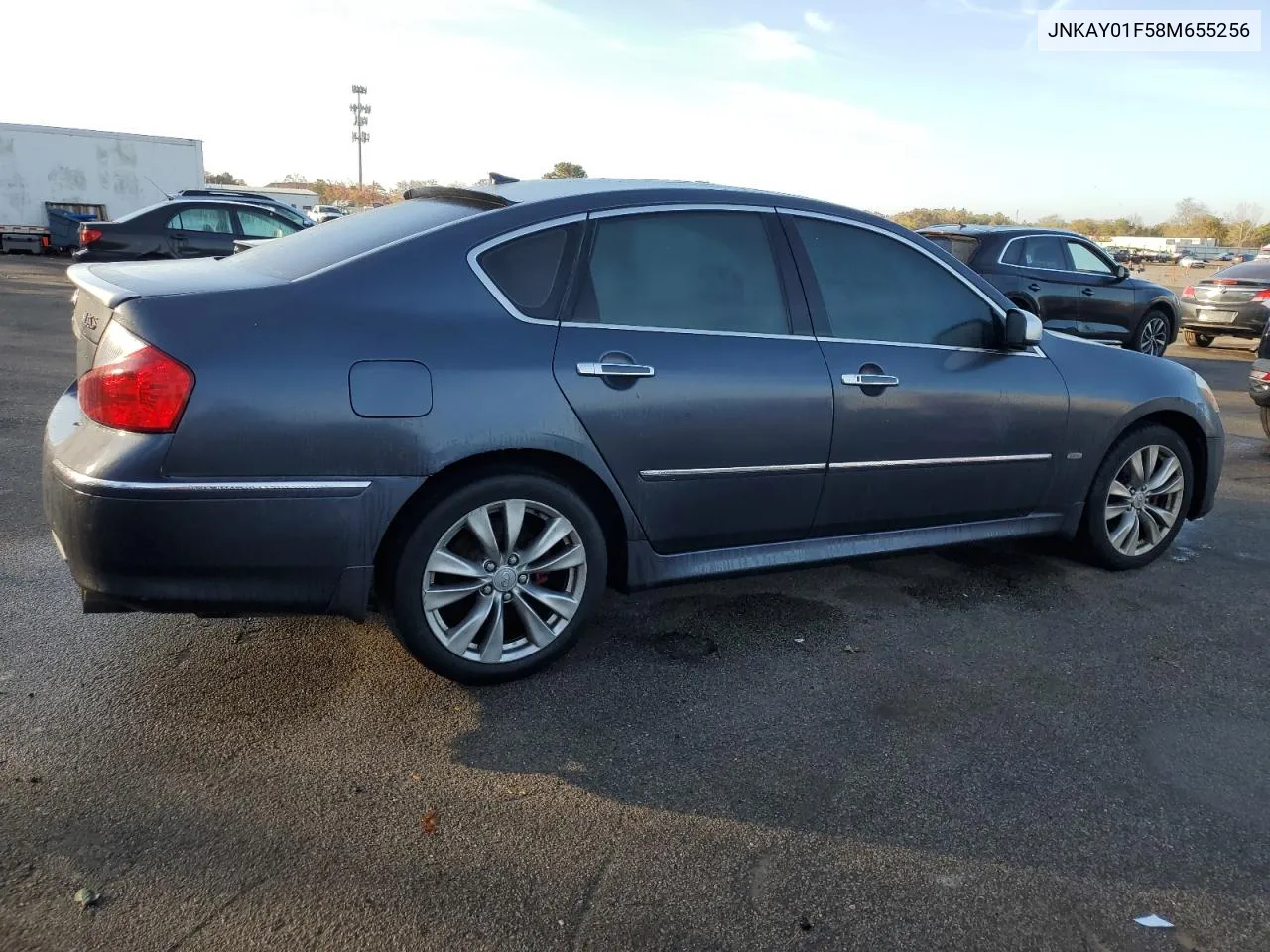 2008 Infiniti M35 Base VIN: JNKAY01F58M655256 Lot: 77836854