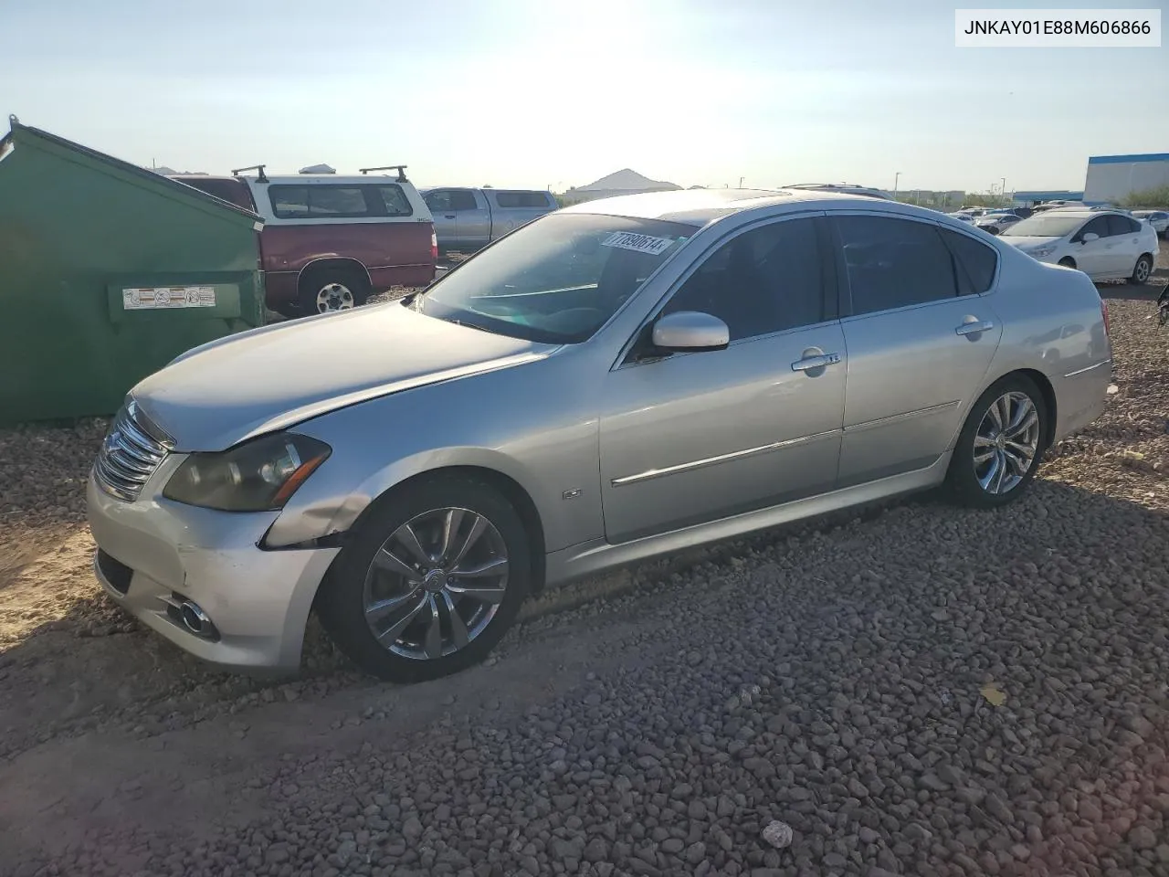 2008 Infiniti M35 Base VIN: JNKAY01E88M606866 Lot: 77890614