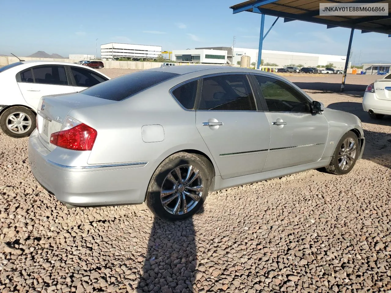 2008 Infiniti M35 Base VIN: JNKAY01E88M606866 Lot: 77890614