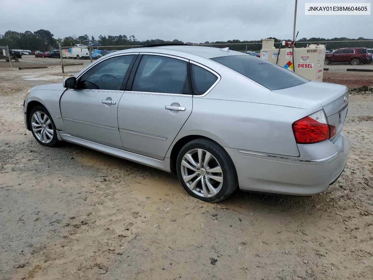 2008 Infiniti M35 Base VIN: JNKAY01E38M604605 Lot: 78484364