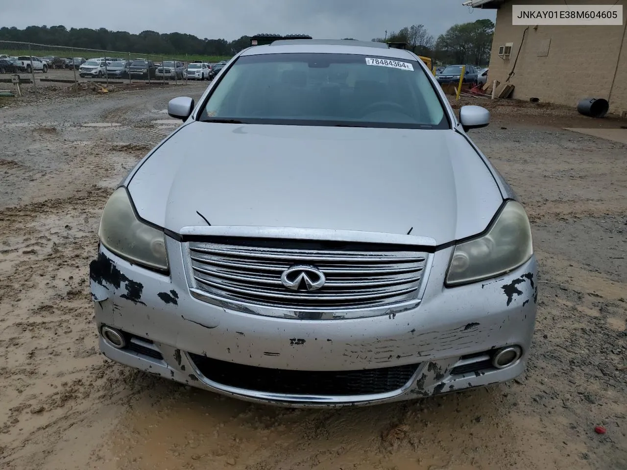 2008 Infiniti M35 Base VIN: JNKAY01E38M604605 Lot: 78484364