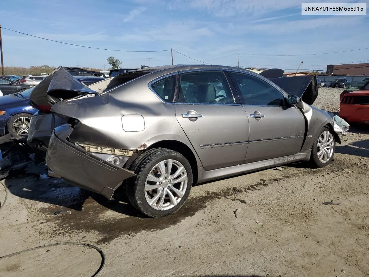 2008 Infiniti M35 Base VIN: JNKAY01F88M655915 Lot: 78789784