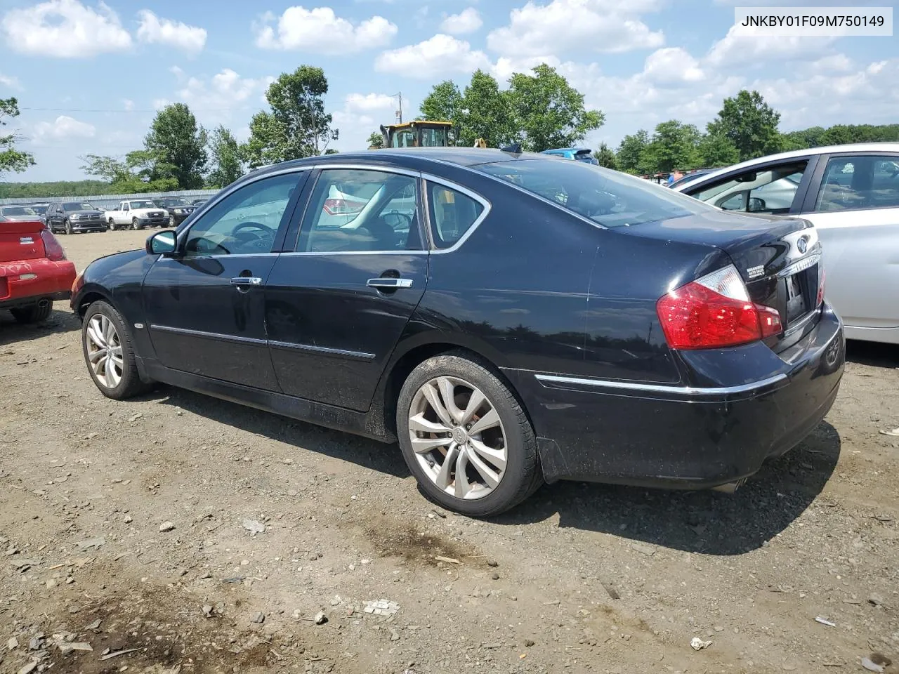 2009 Infiniti M45 VIN: JNKBY01F09M750149 Lot: 59427274